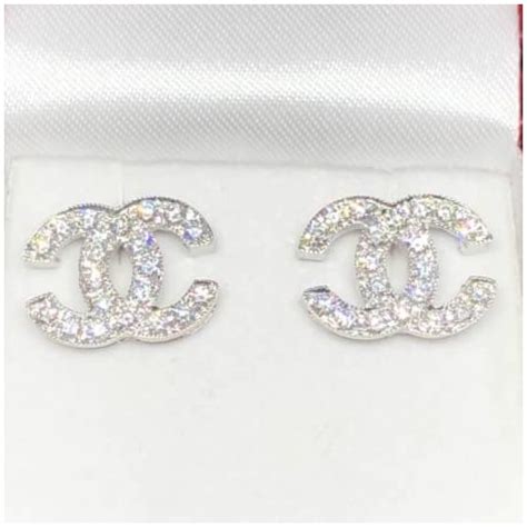 chanel diamond earrings price